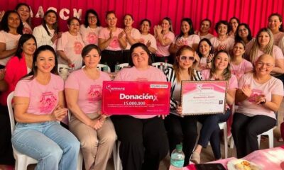 PJC: Jugadoras de padel donan G. 15 millones a asociación de mujeres con cáncer