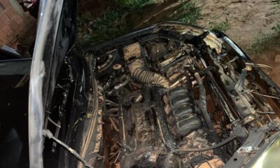 PJC: Automóvil arde parcialmente en llamas, dueña sindica a su ex pareja como supuesto autor