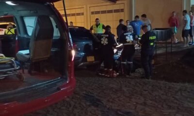 PJC: Choque deja a un motociclista con lesiones en el barrio Virgen de Caacupé