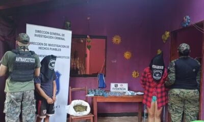 Preparaban drogas para distribuirlas en la festividad de Caacupé