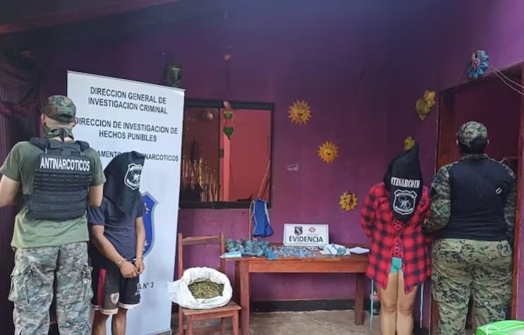 Preparaban drogas para distribuirlas en la festividad de Caacupé