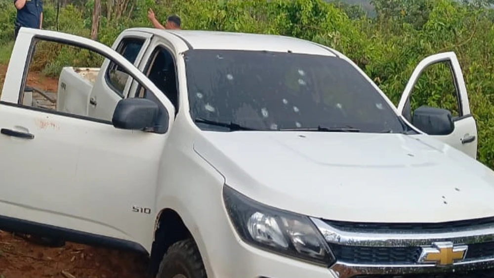 Acribillan a tres hombres dentro de una camioneta en Yby Pytã