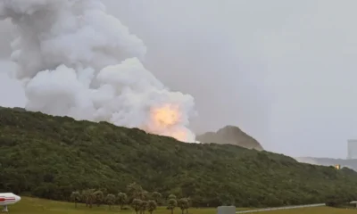 Video: Japón vuelve a probar su nuevo cohete y termina en una explosión