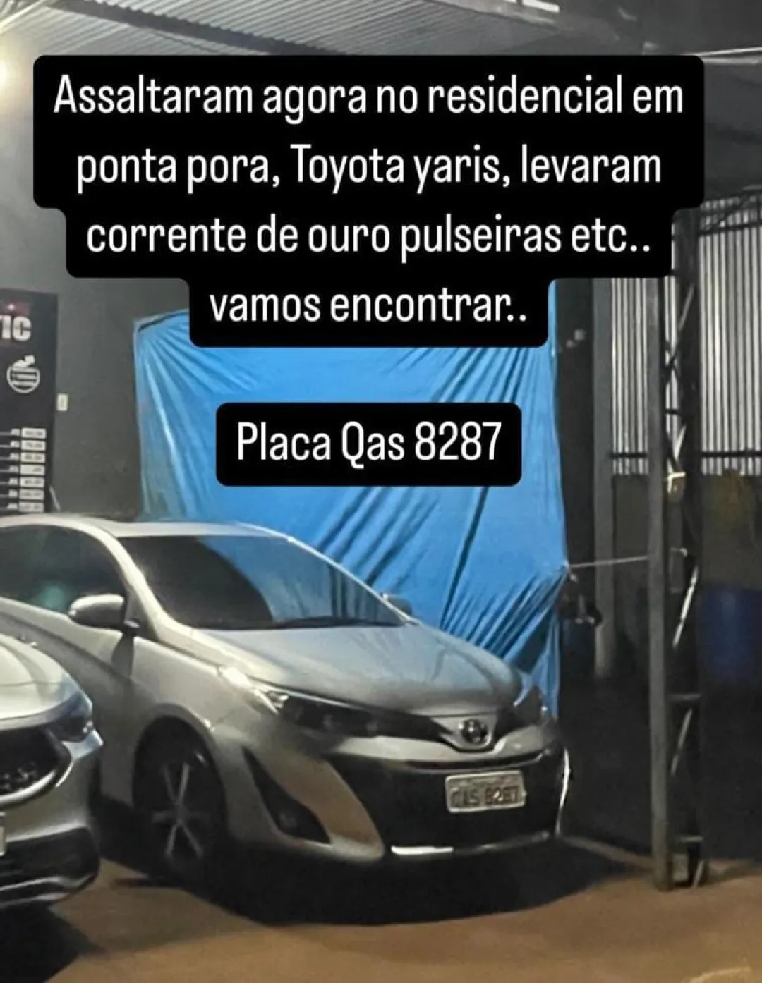 En asalto y toma de rehén en Ponta Porã, pareja es despojada de un auto y joyas En asalto y toma de rehén en Ponta Porã, pareja es despojada de un auto y joyas