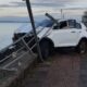 Se quedó dormida al volante y casi cae con su camioneta al río Paraná
