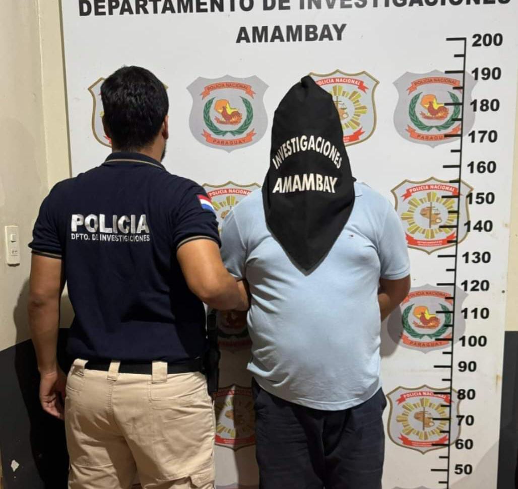 PJC: Brasileño requerido por la justicia de su país fue detenido en el barrio Bernardino Caballero PJC: Brasileño requerido por la justicia de su país fue detenido en el barrio Bernardino Caballero