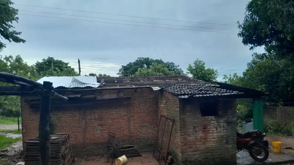 Temporal causó destrozos en varios distritos de Misiones