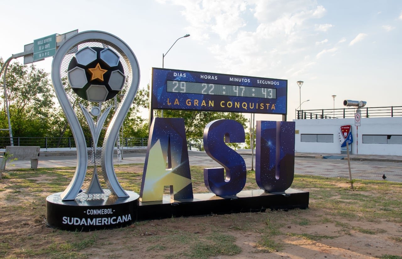 Asunción en modo cuenta regresiva para la final de la Sudamericana
