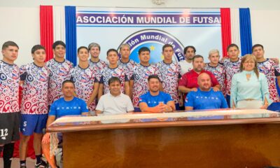 Emotiva despedida de la selección C20 de fútbol de salón