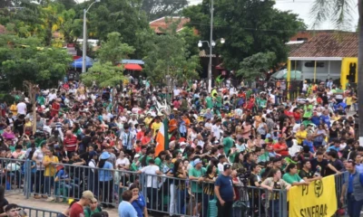 Jóvenes en Caacupé: “Nos duele el nepotismo”