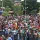 Jóvenes en Caacupé: “Nos duele el nepotismo”