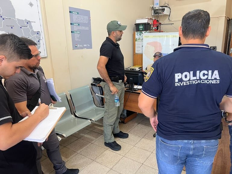 Allanan oficinas de Senacsa y Colcat en investigación por abigeato en Amambay Allanan oficinas de Senacsa y Colcat en investigación por abigeato en Amambay