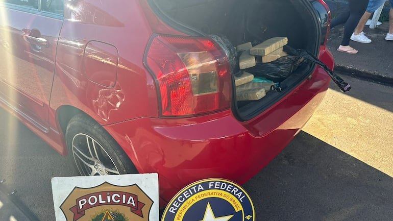 Capturan a paraguayo que lanzaba marihuana con rapel desde el Puente de la Amistad