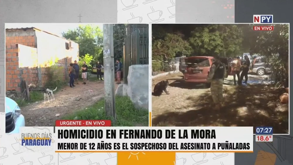 Menor de edad habría matado a un hombre al intentar defender a sus padres