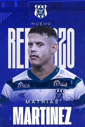 El 2 de Mayo contrata a Mathías Martínez