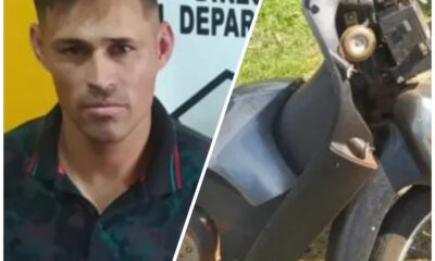 PJC: Joven es sorprendido apoderándose de una motocicleta