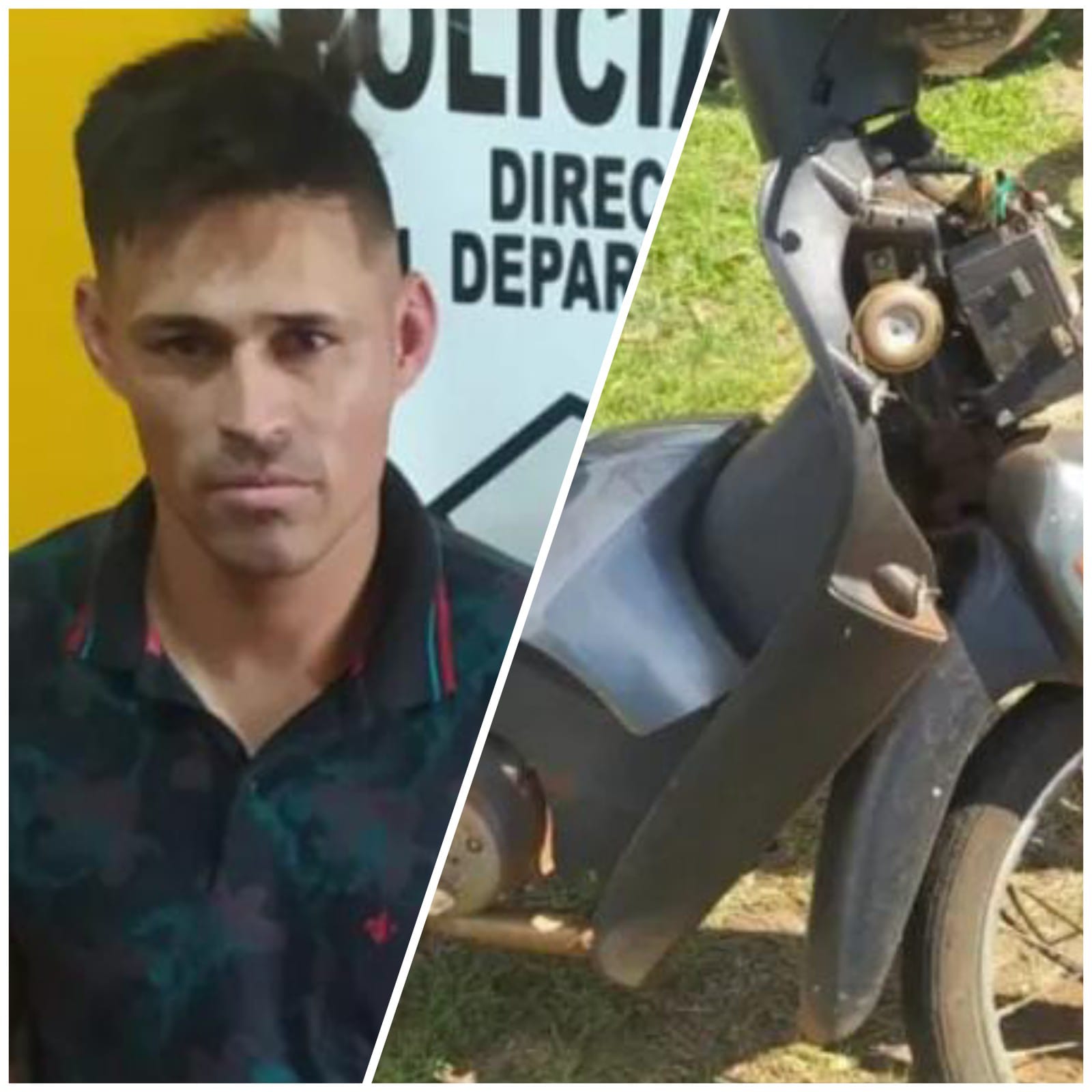 PJC: Joven es sorprendido apoderándose de una motocicleta PJC: Joven es sorprendido apoderándose de una motocicleta