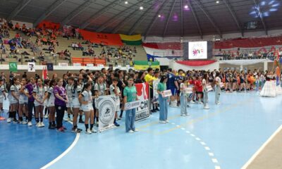 Inició el Campeonato Nacional de Handball U10 y U20/21 en Pedro Juan Caballero