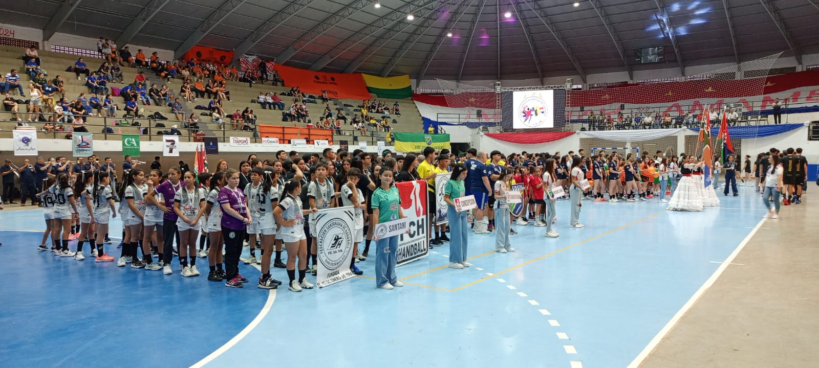 Inició el Campeonato Nacional de Handball U10 y U20/21 en Pedro Juan Caballero