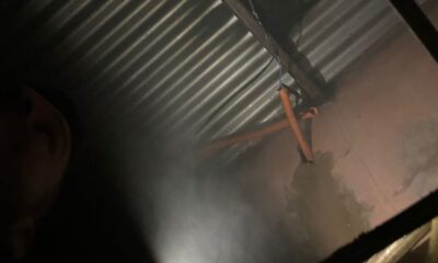 PJC: Vecinos aplacan incendio parcial de una vivienda en barrio Obrero