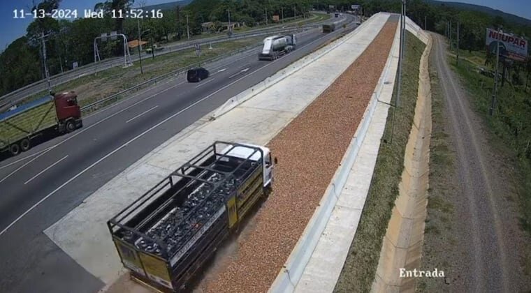Al menos 90 personas salvadas por la rampa de frenado en Pedrozo