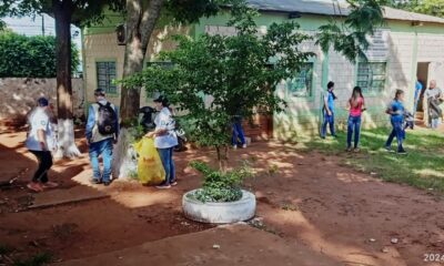 Salud: Gran minga ambiental en Amambay contra dengue: unidos venceremos.