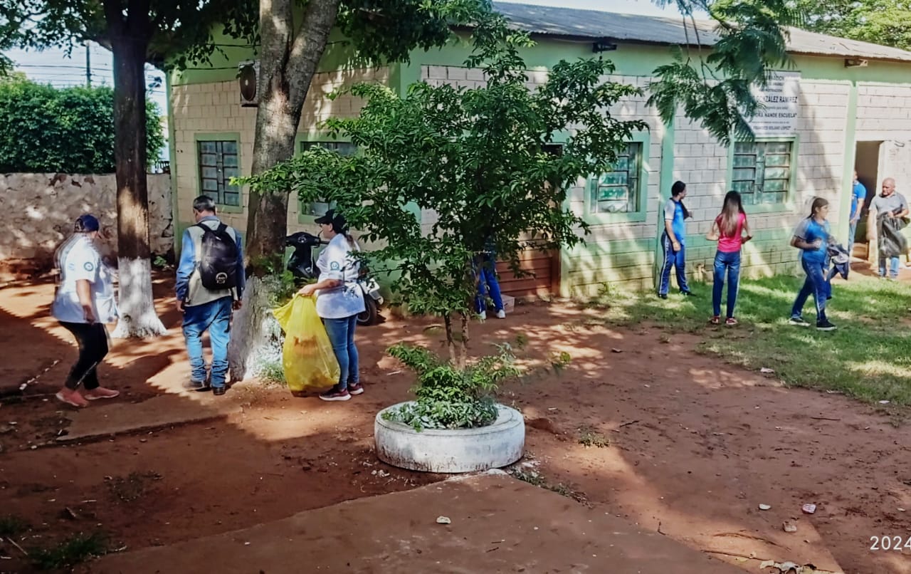Salud: Gran minga ambiental en Amambay contra dengue: unidos venceremos. Salud: Gran minga ambiental en Amambay contra dengue: unidos venceremos.