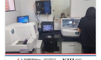 Salud: Laboratorio de Análisis Clínicos del Hospital Regional Pedro Juan Caballero