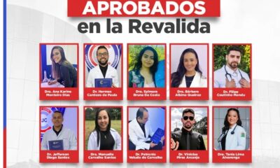 Alta aprobación en el Examen de Revalida de Brasil para médicos formados por la UCP Pedro Juan Caballero