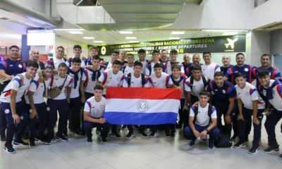 La Albirroja Sub 20 partió con destino a Venezuela