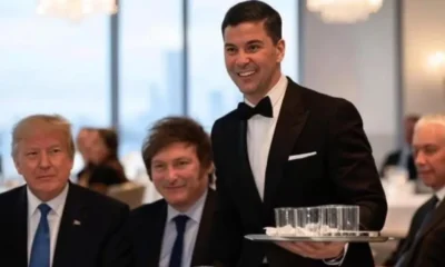 Hemby Santi: Arrasan los memes del rebote del presi en la toma de mando de Trump