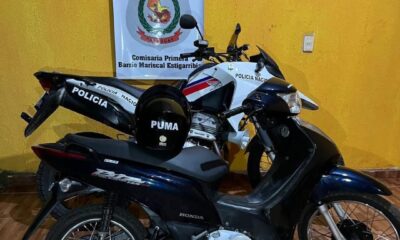 PJC: Grupo Puma halla abandonada una motocicleta denunciada como hurtada