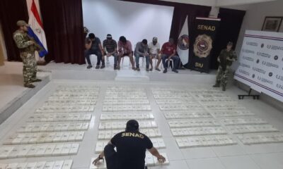 Senad se incautó de 456 kilos de cocaína en el departamento de Misiones