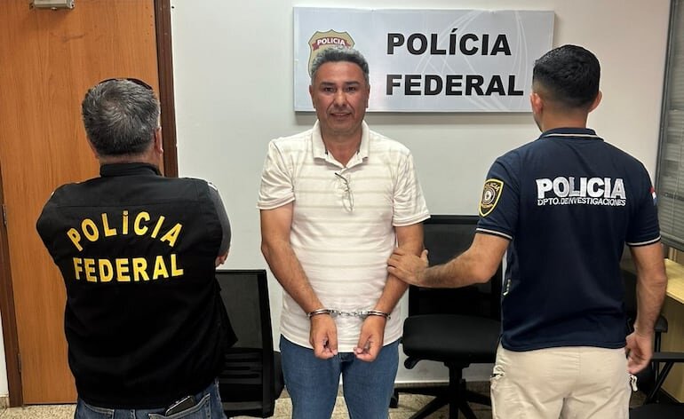 Expulsan del país a narco brasileño detenido en Pedro Juan Caballero Expulsan del país a narco brasileño detenido en Pedro Juan Caballero