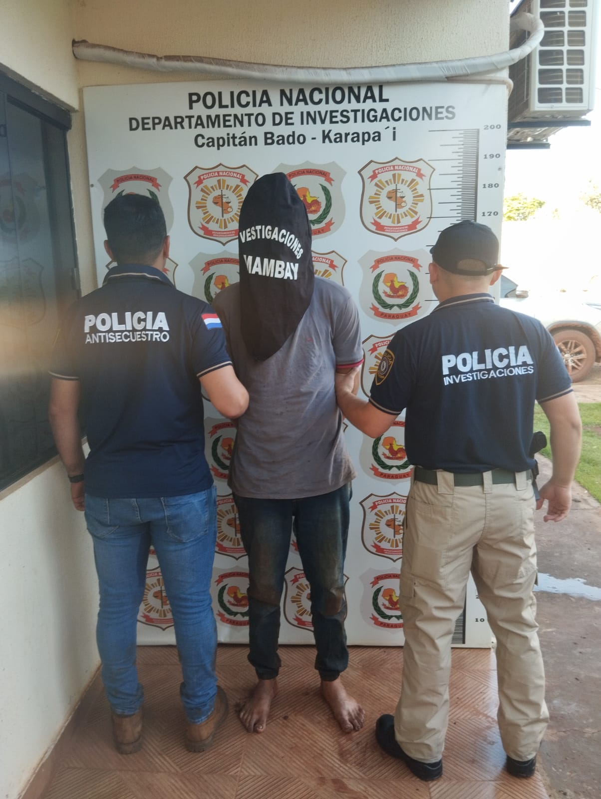 Sube a tres los detenidos por el secuestro exprés de un carnicero en Capitán Bado Sube a tres los detenidos por el secuestro exprés de un carnicero en Capitán Bado