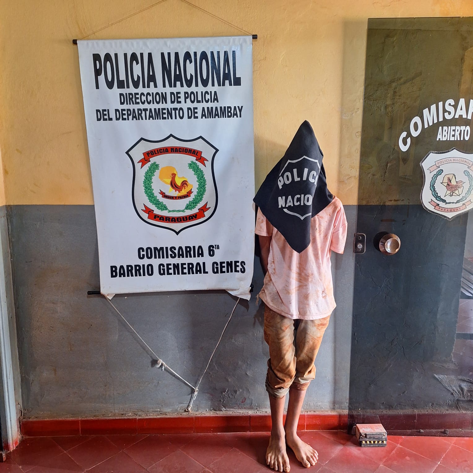 Menor de 16 años es detenido por hechos de hurto domiciliario en Pedro Juan Caballero Menor de 16 años es detenido por hechos de hurto domiciliario en Pedro Juan Caballero