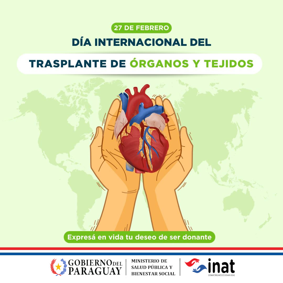 Salud: Día Internacional del trasplante de órganos y tejidos. ¡Salva vidas! Salud: Día Internacional del trasplante de órganos y tejidos. ¡Salva vidas!