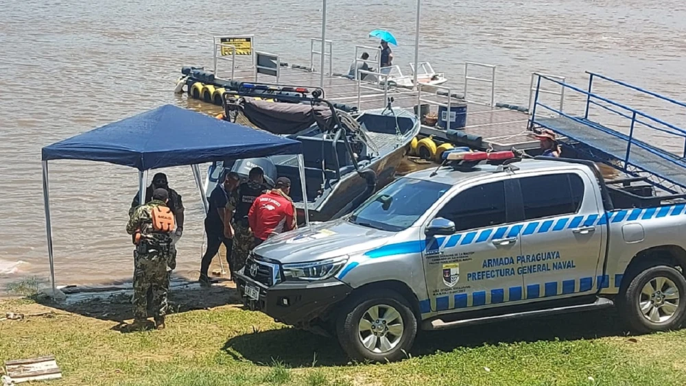 Hallan cadáver de un hombre en aguas del río Paraguay