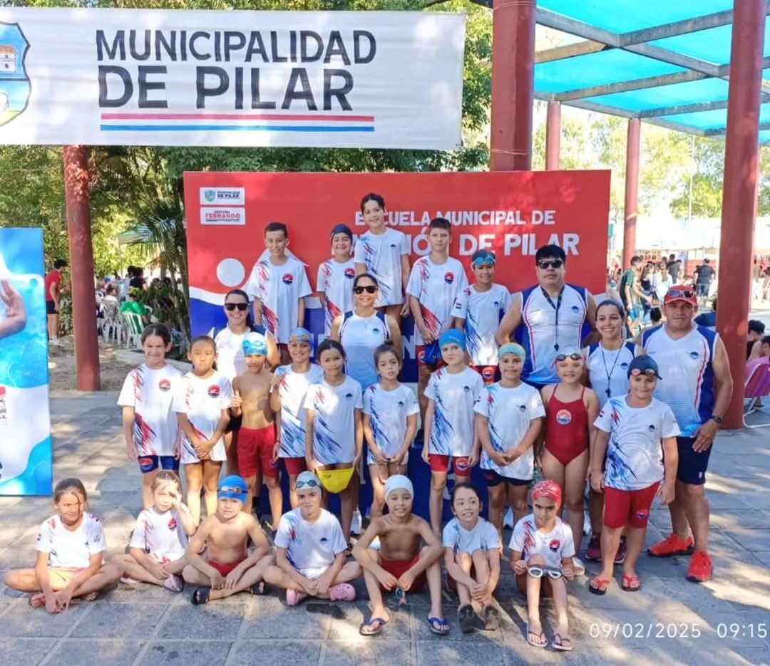 Pilar vibró con Nacional de Natación de Escuelas