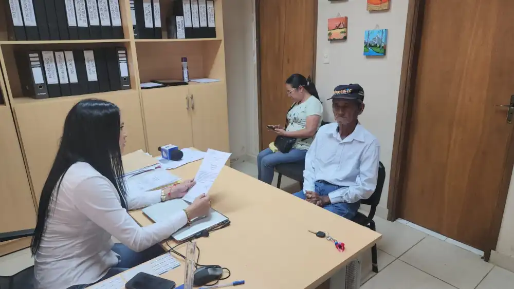 A los 69 años obtendrá por primera vez su certificado de nacimiento en Vallemí
