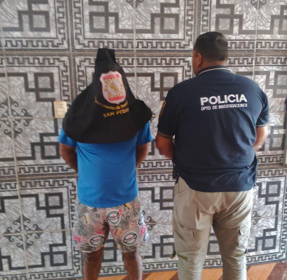 Detienen a un policía en PJC por un caso de asalto en Santa Rosa del Aguaray Detienen a un policía en PJC por un caso de asalto en Santa Rosa del Aguaray