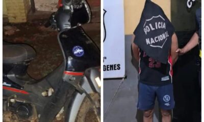 PJC: Joven es detenido por no devolver moto a una mujer que le pidió un favor