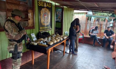 Sexagenaria cae con más de 8 kilos de marihuana picada en Pedro Juan Caballero