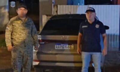 Incautan en Capitán Bado una camioneta hurtada en Asunción