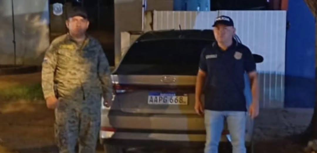 Incautan en Capitán Bado una camioneta hurtada en Asunción Incautan en Capitán Bado una camioneta hurtada en Asunción