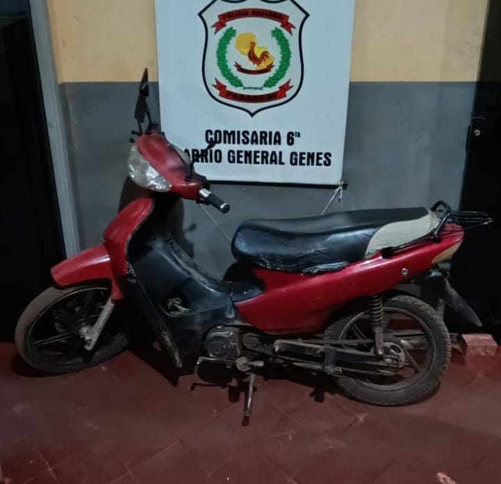 PJC: Motocicleta denunciada como robada fue incautada en cercanías de un cementerio PJC: Motocicleta denunciada como robada fue incautada en cercanías de un cementerio