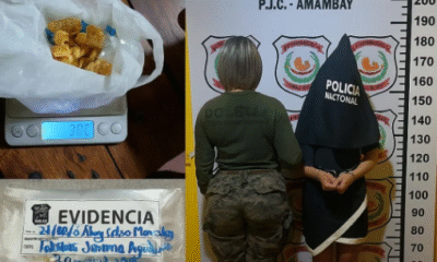 Aprehensión por Tráfico de Drogas en la Penitenciaría Regional de PJC