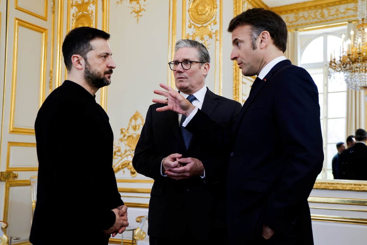 Macron anuncia una fuerza militar de «algunos países europeos» en Ucrania si hay un acuerdo de paz Macron anuncia una fuerza militar de «algunos países europeos» en Ucrania si hay un acuerdo de paz