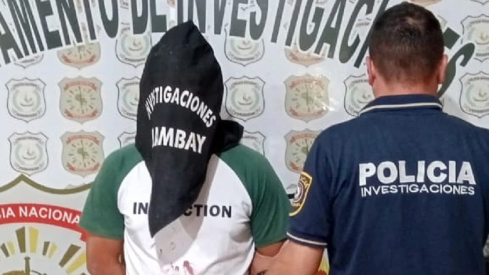 Se salvó de la pena de muerte en Tailandia, volvió a Paraguay y cayó preso por asalto en PJC Se salvó de la pena de muerte en Tailandia, volvió a Paraguay y cayó preso por asalto en PJC
