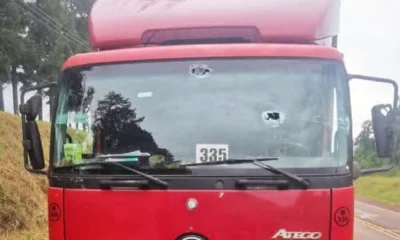 Repartidores fueron atacados a balazos en Tomás Romero Pereira